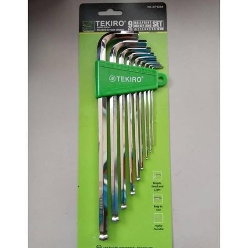 Terjangkau Kunci L Set Tekiro Asli Original Ukuran Lengkap Satu Set