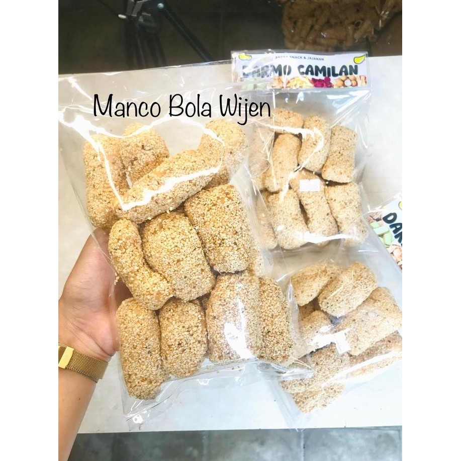 

Terlaris Manco Ketan Bola Wijen 500Gr 250Gr Kue Muacho Manis