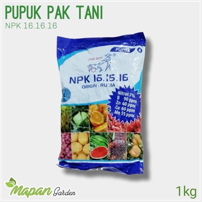 

Terlaris Pupuk Npk Pak Tani Mutiara 16-16-16 Penyubur Buah Bunga Daun Tanaman