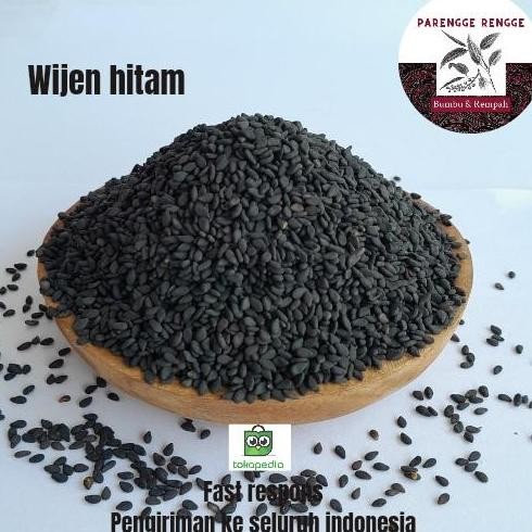 

Terlaris Wijen Hitam - 100Gram / Black Sesame Seed / Biji Wijen Hitam