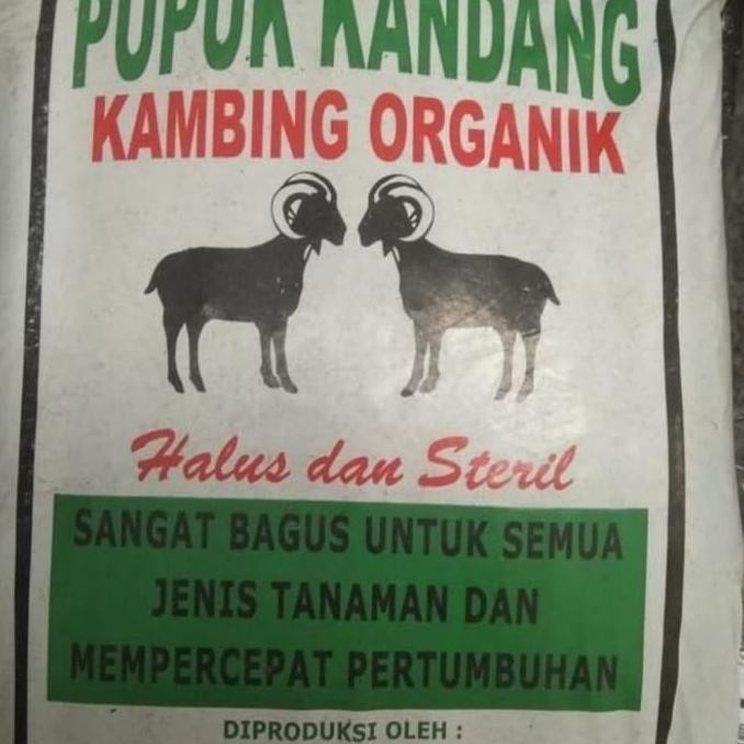 

Terlaris Media Tanam Pupuk Kandang Kambing Organik Halus