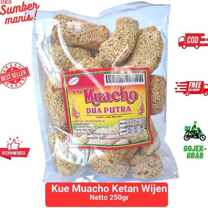 

Terlaris Kue Muacho Ketan /Ladu Wijen Dua Putra Organic