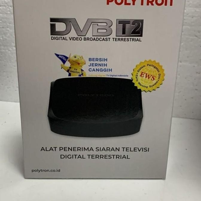 TERLARIS - SET TOP BOX POLYTRON DVB PDV 700T2 antena Tv digital LED LCD Tabung