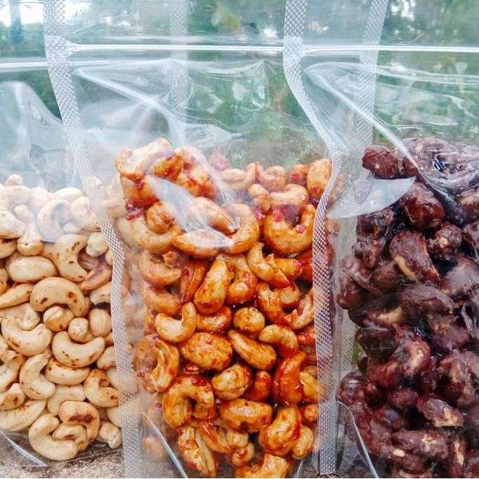 

Terlaris Kacang Mete Aneka Rasa Mede Coklat Wijen Pedas Manis Sangrai