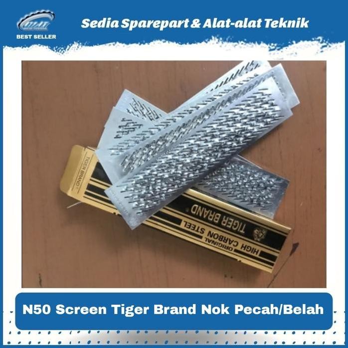 

Terlaris Screen Sarangan N50 Nok Belah Mesin Giling Padi Tiger Brand Asli 100%