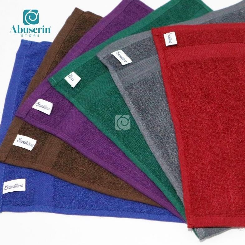 HJK 6 pcs Setengah lusin Sapu tangan handuk tebal dan lembut/handuk tangan/slampe handuk/handuk muka