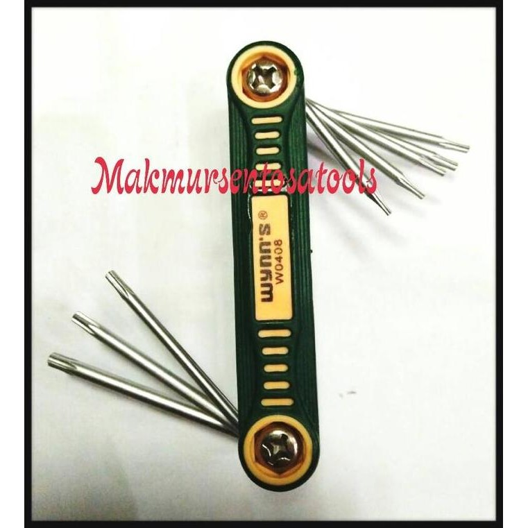 Spesial Kunci L Bintang Lipat Set Wynn'S Taiwan T5 - T20