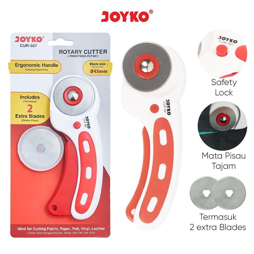 

NEW!!! NEW!!! Rotary Cutter Pemotong Putar Joyko CUR-507