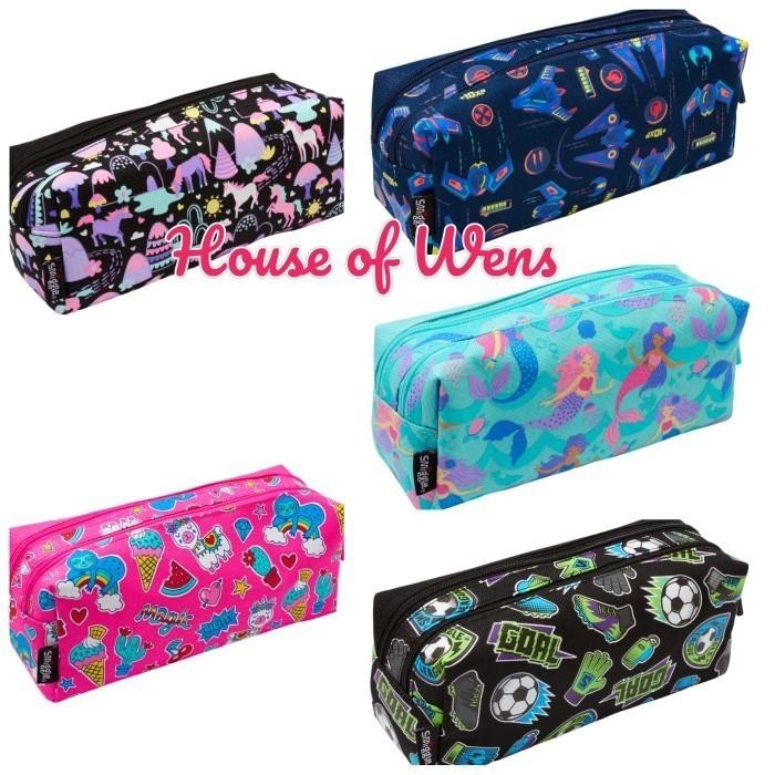 

Smiggle Vibin Twin Zip Pencil Case Original - Tempat Pensil Smiggle