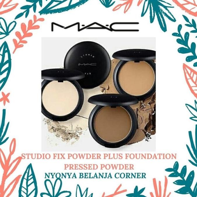 TERBARU - (BPOM) MAC STUDIO FIX POWDER PLUS FOUNDATION PRESSED POWDER