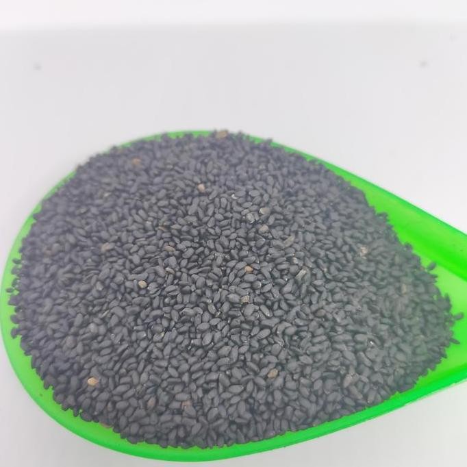 

Terlaris 250Gr Roasted Wijen Hitam - Black Sesame Seeds - Premium - Sangrai