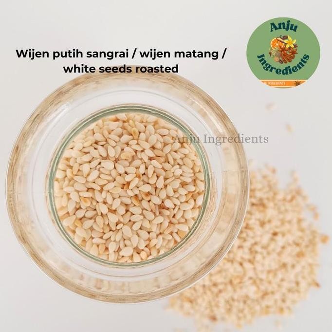 

Terlaris Wijen Putih Sangrai 500Gr / Wijen Matang / White Seeds Roasted