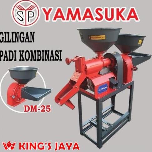 

Terlaris Mesin Gilingan Padi Kombinasi Penggiling Tepung Yamasuka Ysp-Rm15-Dm25