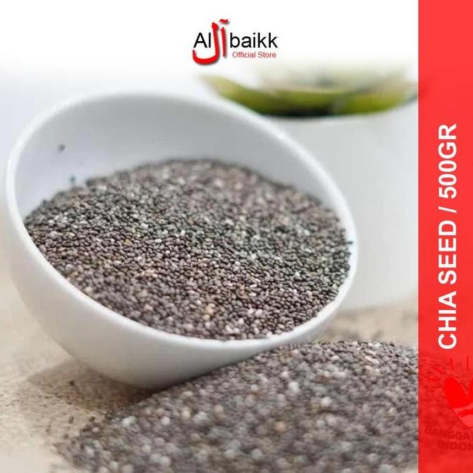 

Terlaris Organic Black Chia Seed 500Gr Alami Rendah Gula Rendah Lemak Wijen Hitam Sesame