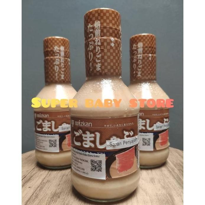 

Terlaris Mizkan Goma Saus Shabu / Sesame Dipping Sauce / Saus Bumbu Wijen 250Ml