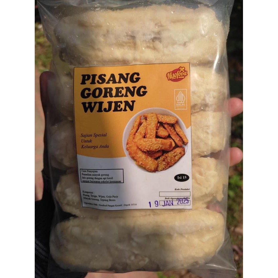

Terlaris Pisang Goreng Wijen Frozen