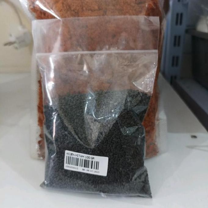 

Terlaris Wijen Hitam Premium Taburan Roti Onde 100 Gram