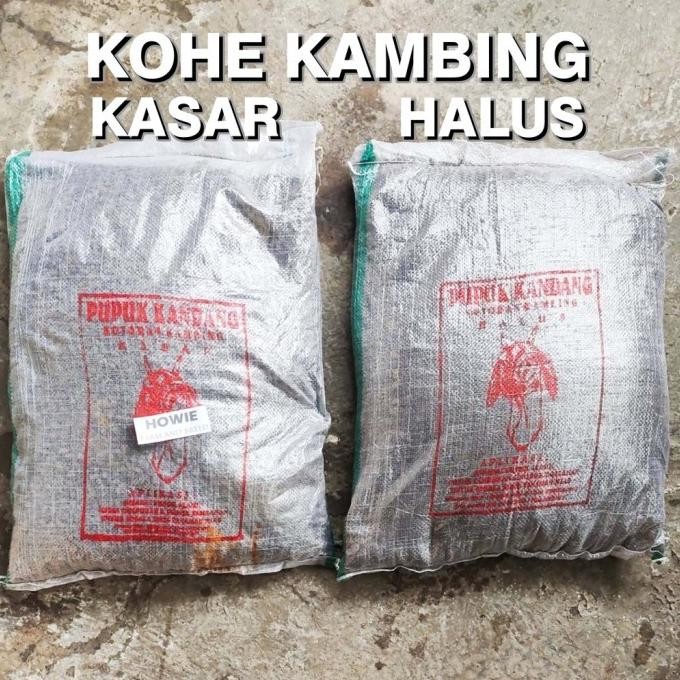 

Terlaris |Master| Pupuk Kandang Kambing Kohe Kambing Halus Kasar Karungan