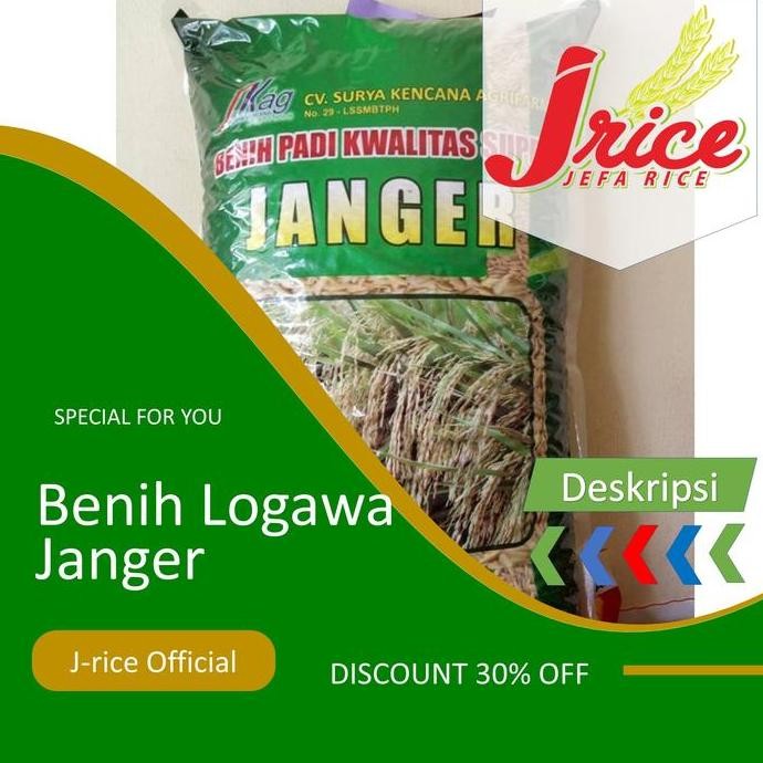 

Terlaris Benih Padi Logawa Janger Bibit Padi Unggul
