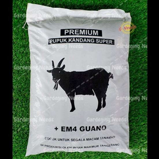 

Terlaris Pupuk Kandang Kambing Super Premium (Khusus Gojek/Grab)