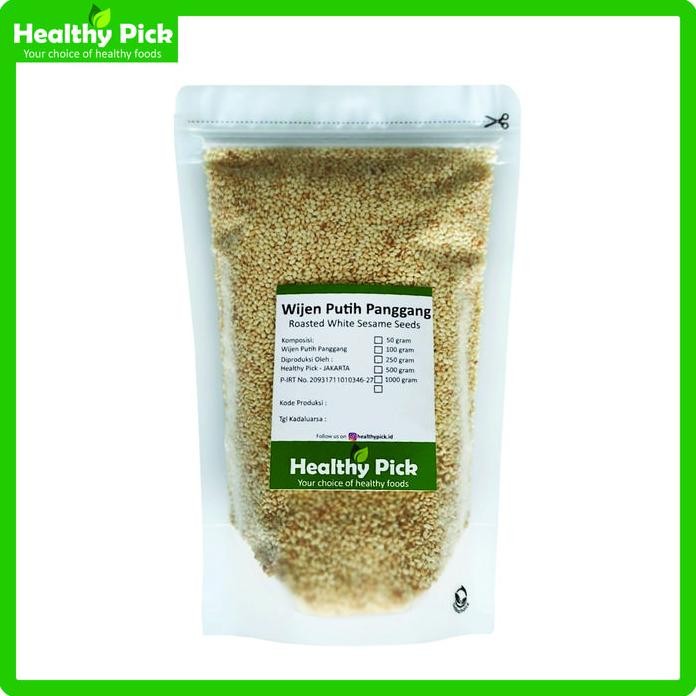 

Terlaris Wijen Putih Panggang Sangrai Toasted Roasted Sesame 100Gr