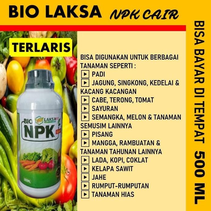 

Terlaris Pupuk Pelebat Padi Bio Npk Laksa 500Ml - Melebatkan Dan Meningkatkan Hasil Panen Padi