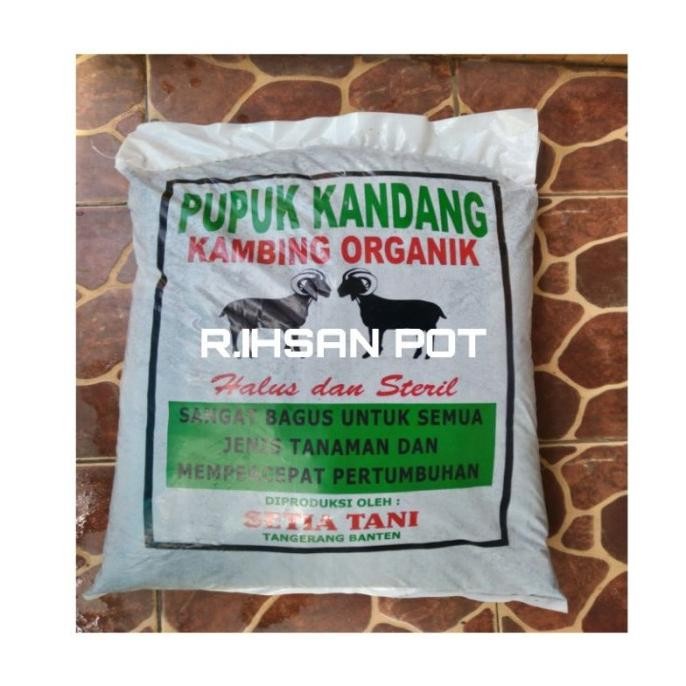 

Terlaris Pupuk Kandang Kambing Halus 1 Zak Kohe Organik Tanaman Robyto 7032Xp