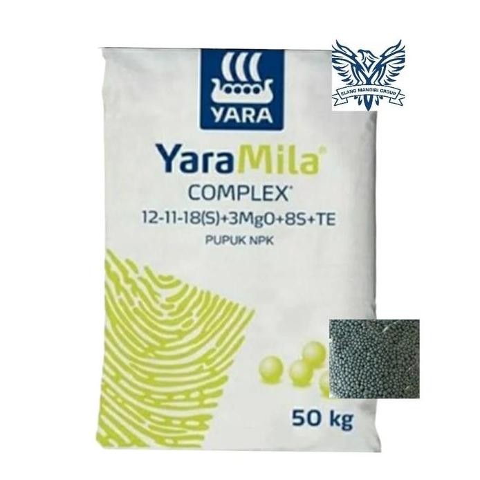

Terlaris Repack 1Kg Pupuk Npk Yara Mila Complex 12-11-18(S)+3Mgo+8S+Te Pupuk Untuk Tanaman