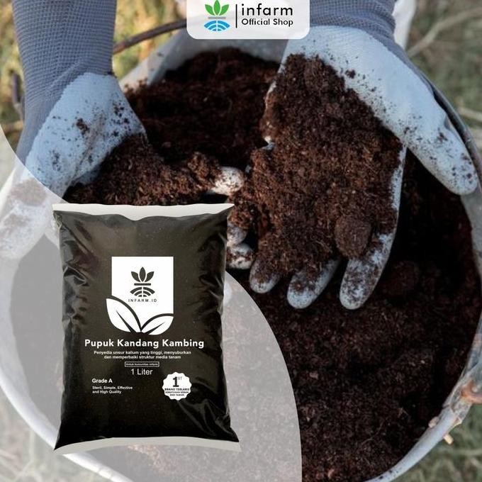 

Terlaris Pupuk Kandang Kohe Kambing Organik 1L Tidak Berbau Dan Tidak Panas