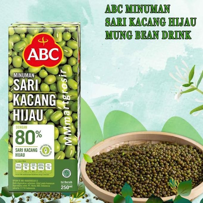 

Terlaris Abc Sari Kacang Hijau / Minuman Kacang Hijau / Mung Bean Drink