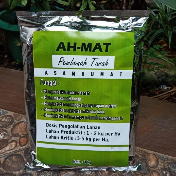 

Terlaris Asam Humat Pembenah Tanah Organik | Pengganti Kompos / Pupuk Kandang