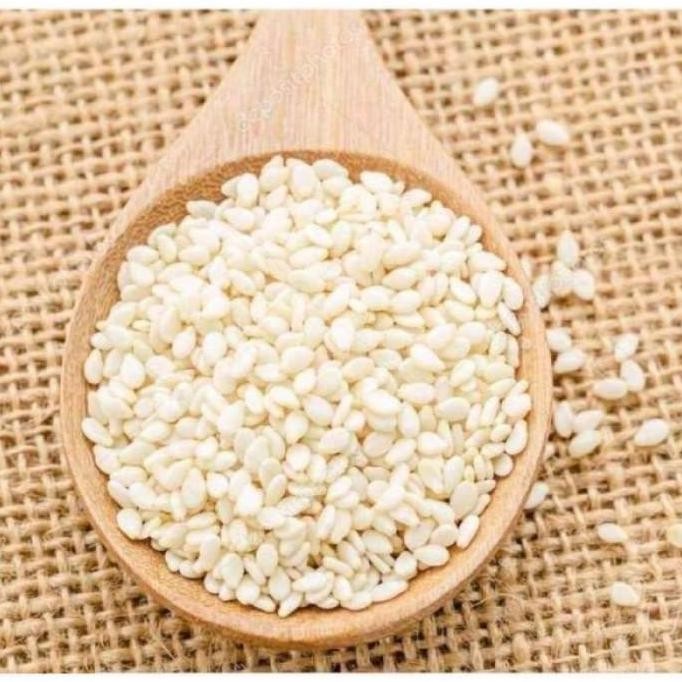 

Terlaris Wijen Putih White Sesame Sangrai 500Gr