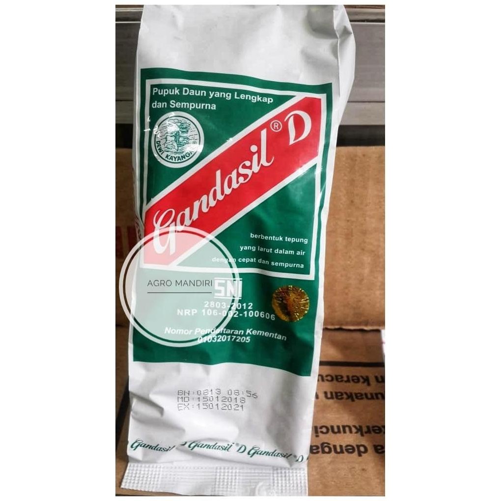 

Terlaris Pupuk Npk Gandasil Daun 500 Gram Penyubur Tanaman Sayur