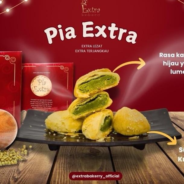 

Terlaris Pia Extra Kacang Hijau ( Extra Lumer Extra Lezat Extra Terjangkau )