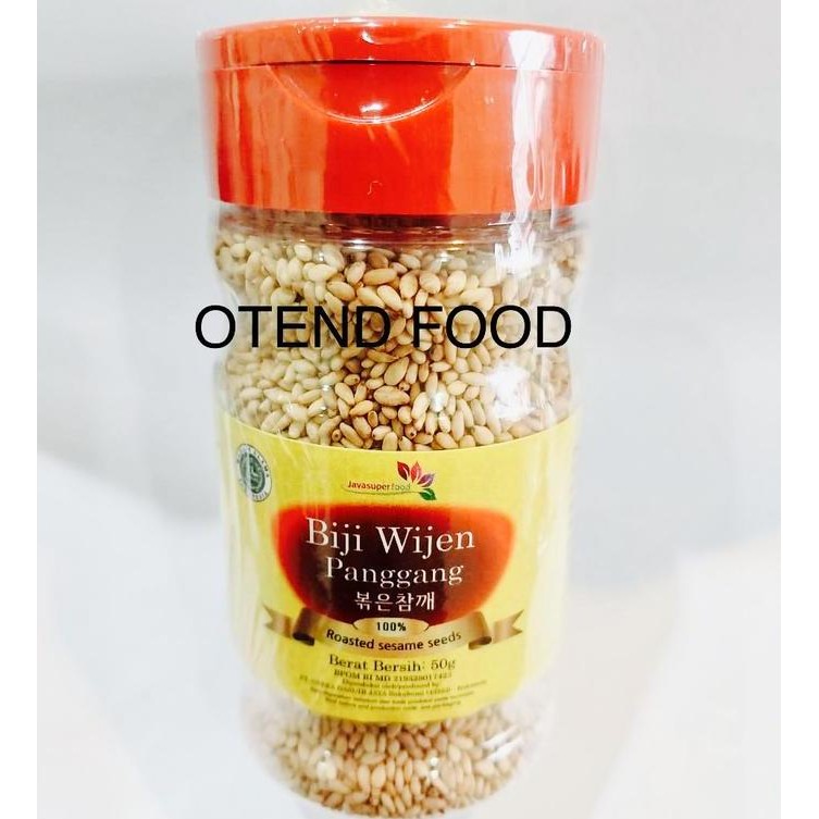 

Terlaris Biji Wijen Panggang 50Gr Botol