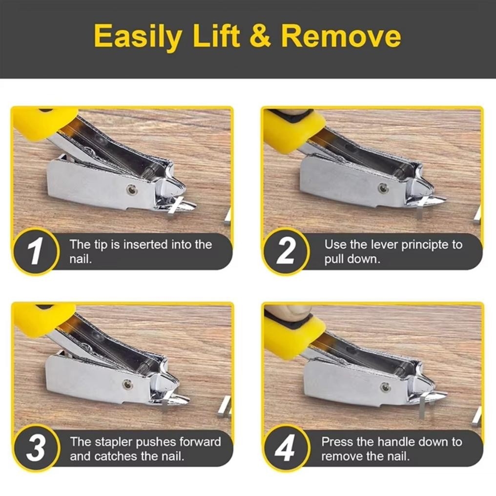 

Premium Alat cabut paku di kayu Pencabut Staples Buka Pembuka Congkel Stapler Streples U Multifungsi Manual Congkelan Jepit Nail Stepler Gun Hekter Remover High Quality