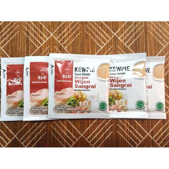 

Terlaris Kewpie Saus Wijen Sangrai Sachet 25Ml