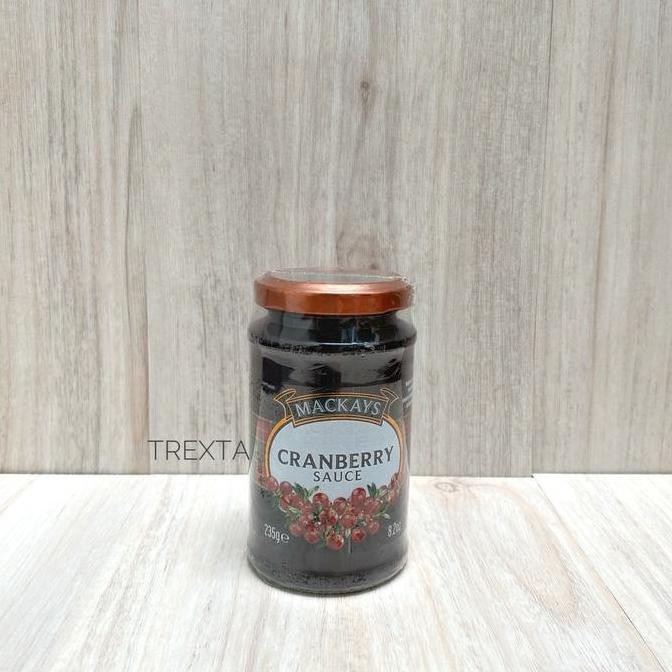 

Produk Baru!! Mackays Cranberry Sauce / Selai 235 Gram