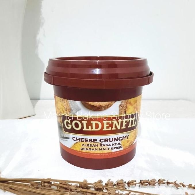 

Produk Baru!! GOLDENFIL Selai Keju Cheese Crunchy Spread Jam Goldenfil 500 gr Repack