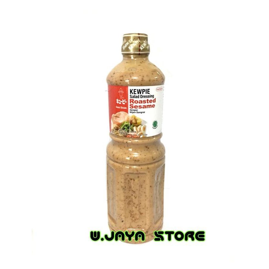 

Terlaris Kewpie Salad Dressing Roasted Sesame/ Salad Dressing Wijen Sangrai 1Lt