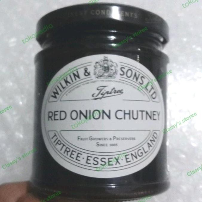 

Produk Baru!! wilkin & sons red onion chutney 220 gr/selai/olesan