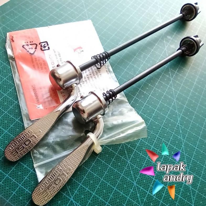Shimano Quick Release QR Depan Belakang Japan Hub Original NOS Vintage AST