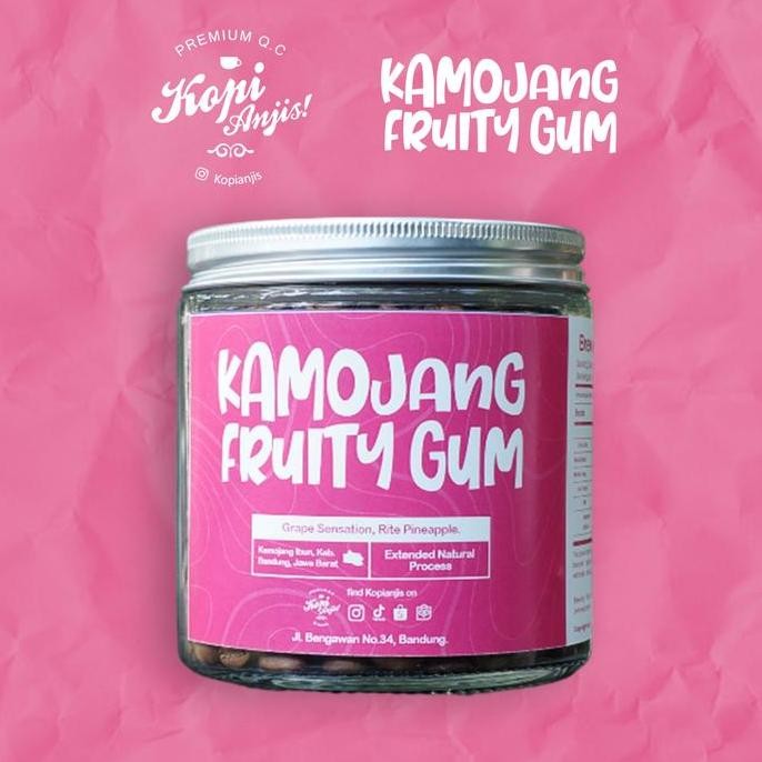 

BIJI KOPI ARABIKA KAMOJANG FRUITY GUM 200 GRAM - SPECIALTY ROAST BEANS (KAMOJANG EXTENDED NATURAL) TERMURAH
