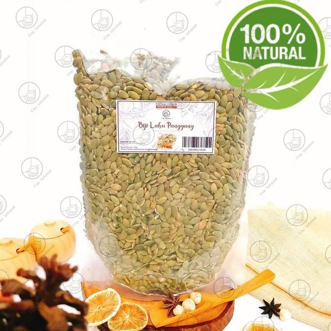 

1KG BIJI LABU PANGGANG / ROASTED PUMPKIN SEED / REMPAH / JSR 100% TERMURAH