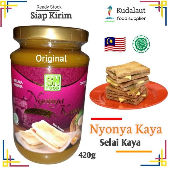 

Produk Baru!! SN Food Nyonya Kaya, Selai Kaya/Srikaya; 420g