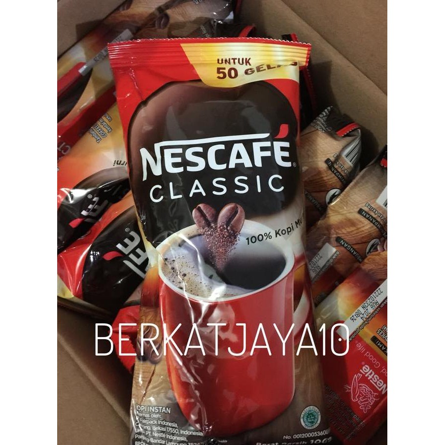 

Produk Baru!! Nescafe Classic kemasan 45gr Kopi Bubuk Instan Murni Dalgona Coffee