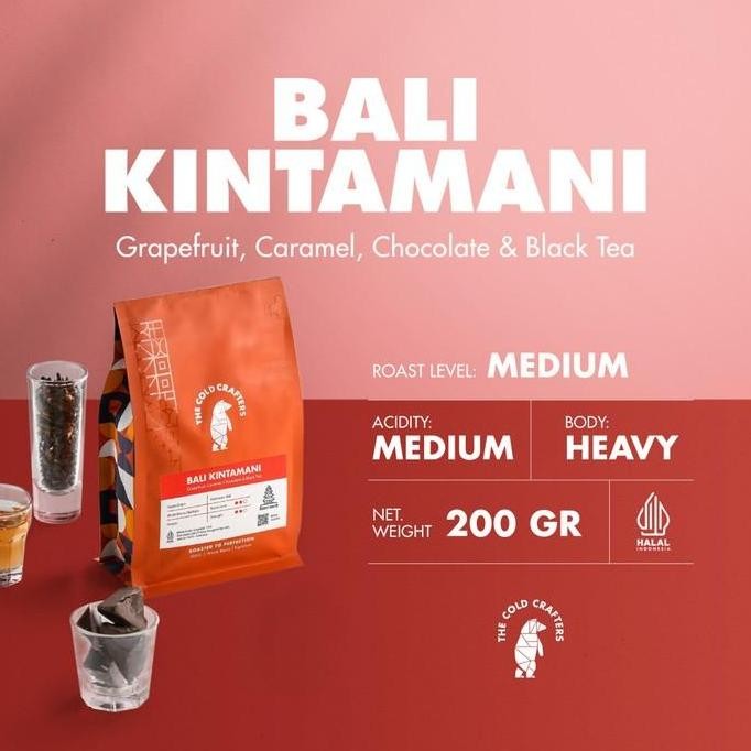 

BALI KINTAMANI ARABICA GRADE 1 BIJI KOPI ROASTED BEANS 200GR TERMURAH