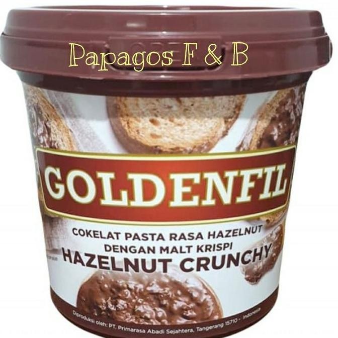 

Produk Baru!! Selai Roti Goldenfil Hazelnut Crunchy 1 kg kilo