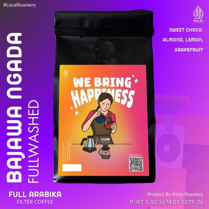 

BIJI KOPI ARABIKA BAJAWA FLORES 100GR TERMURAH
