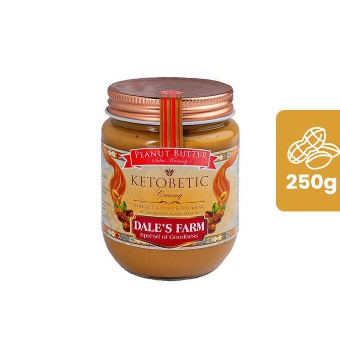 

Produk Baru!! Dale's Farm Ketobetic Creamy Selai Kacang 250gr